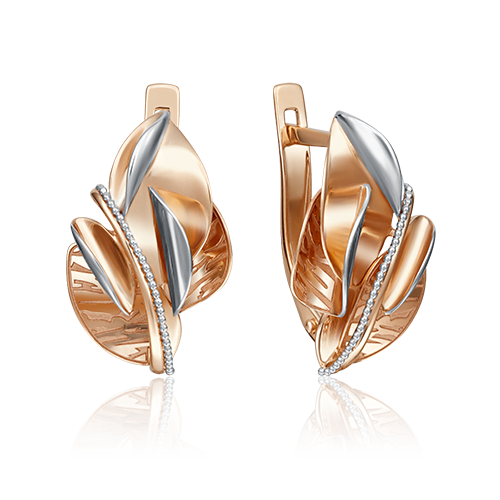 

Серьги из красного золота PLATINA jewelry 02-4131-00-000-1110-48_0, 02-4131-00-000-1110-48_0