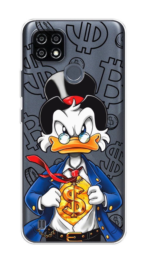 

Чехол на Oppo Realme C21Y/C25Y "Scrooge Goldman", Черный;белый;синий, 256850-1