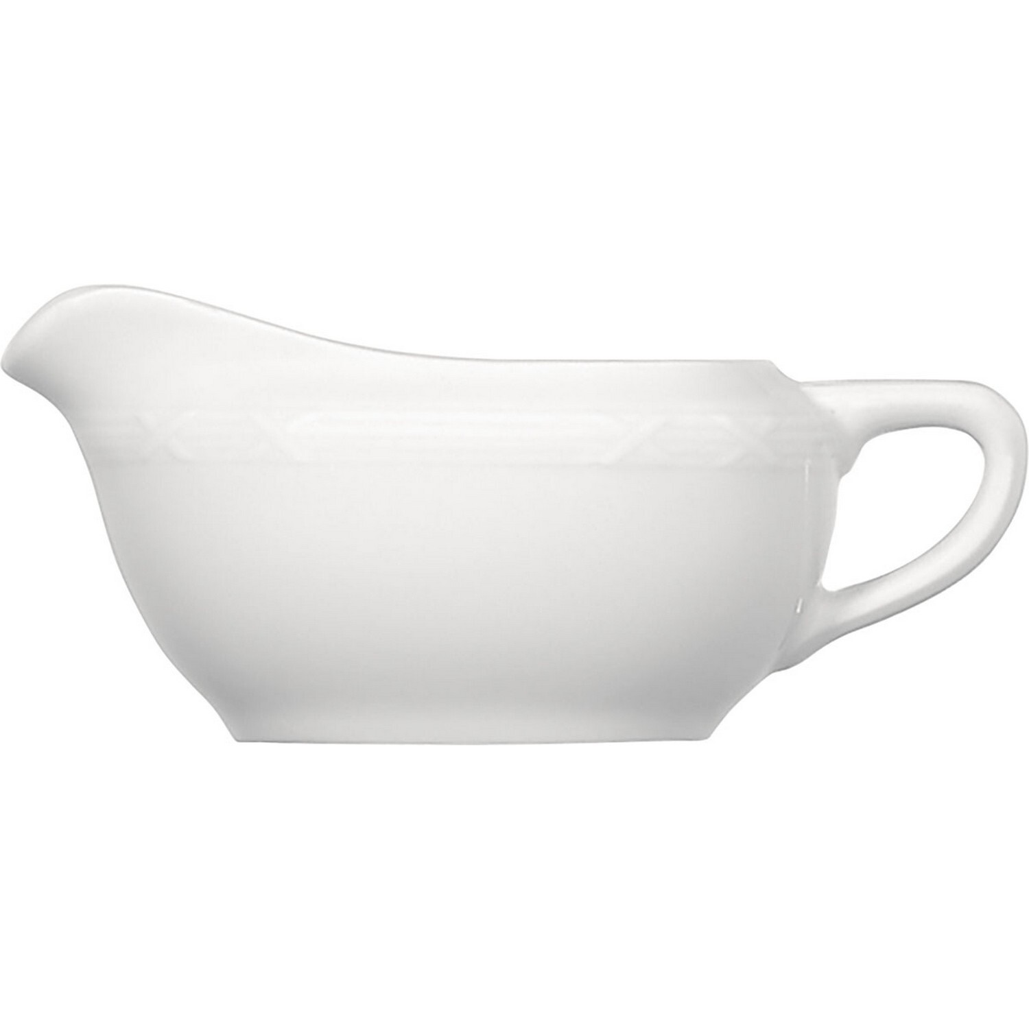 

Соусник Bauscher Штутгарт 100мл, 125х60х55мм, фарфор, белый