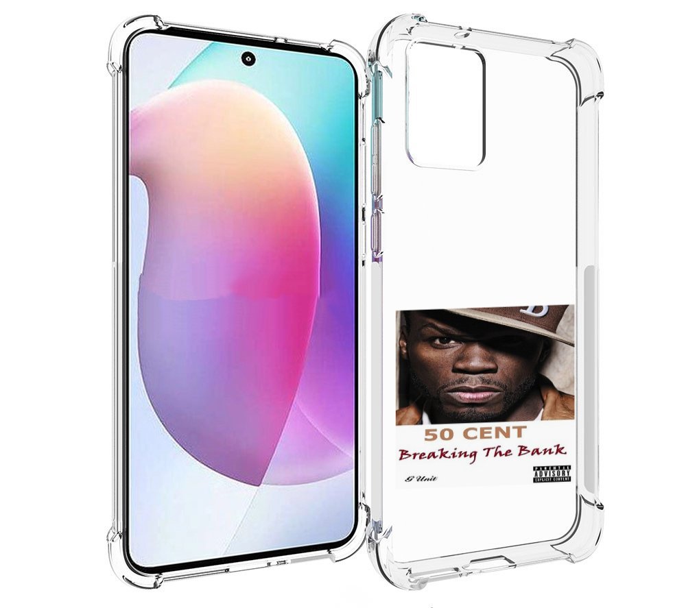 

Чехол MyPads 50 Cent - Breaking The Bank для Motorola Edge 30 Neo, Прозрачный, Tocco