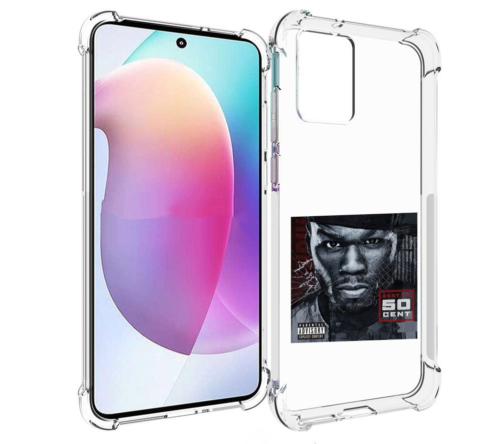 

Чехол MyPads 50 Cent - Best Of для Motorola Edge 30 Neo, Прозрачный, Tocco