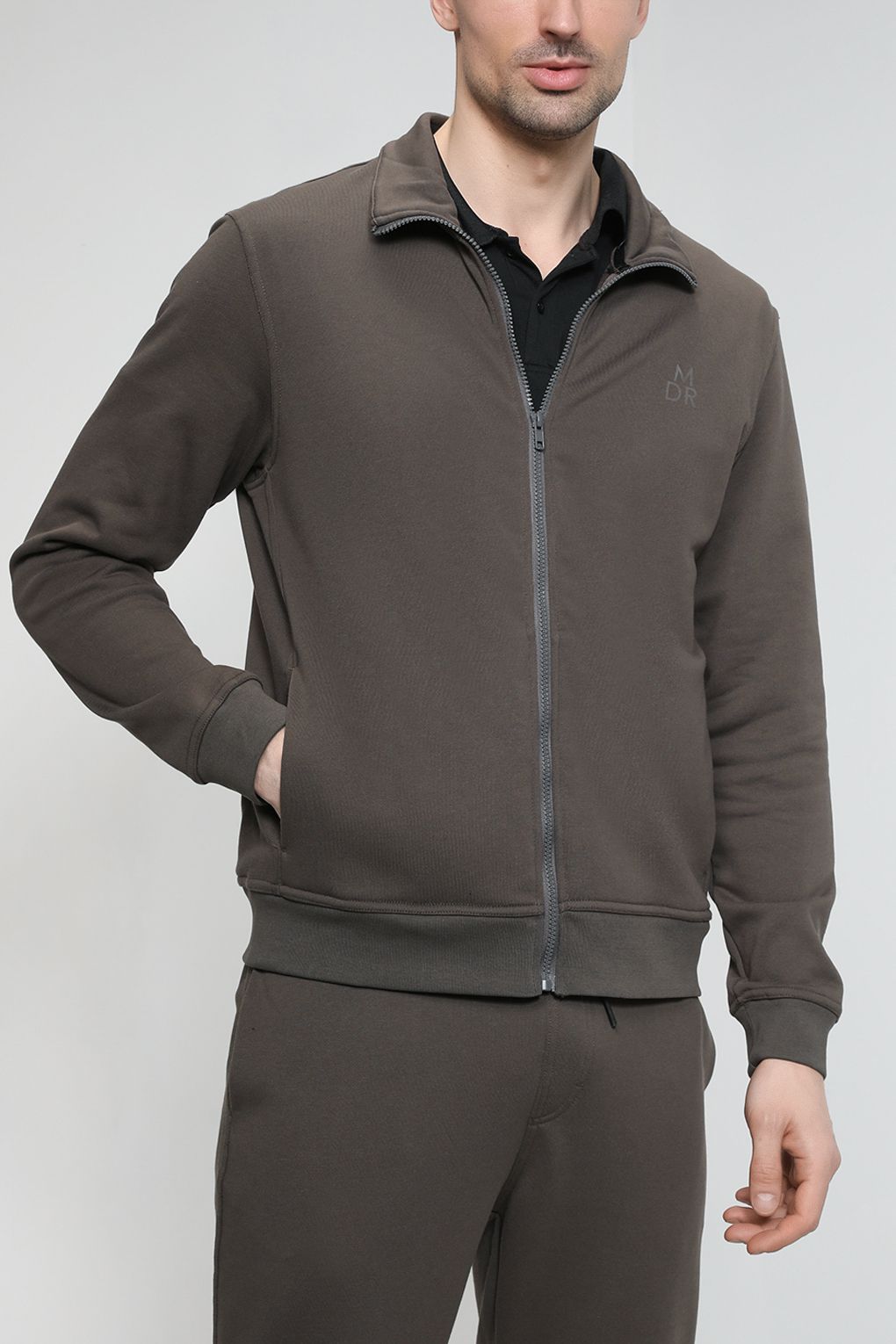 

Олимпийка мужская MARCO DI RADI MDR230411264CD коричневая 2XL, MDR230411264CD