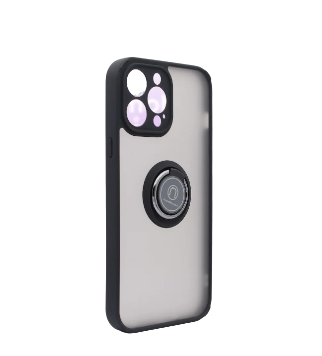 

Чехол на iPhone 13 Pro Max / айфон, противоударный, с кольцом, подставкой, прозрачный