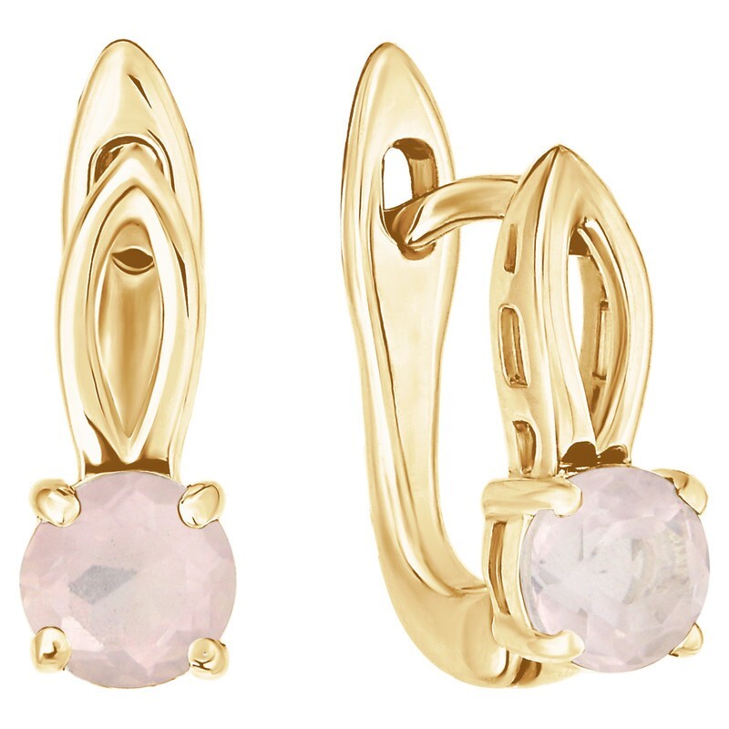 

Серьги из серебра с кварцем LAZURIT-ONLINE 7713YG, 7713YG