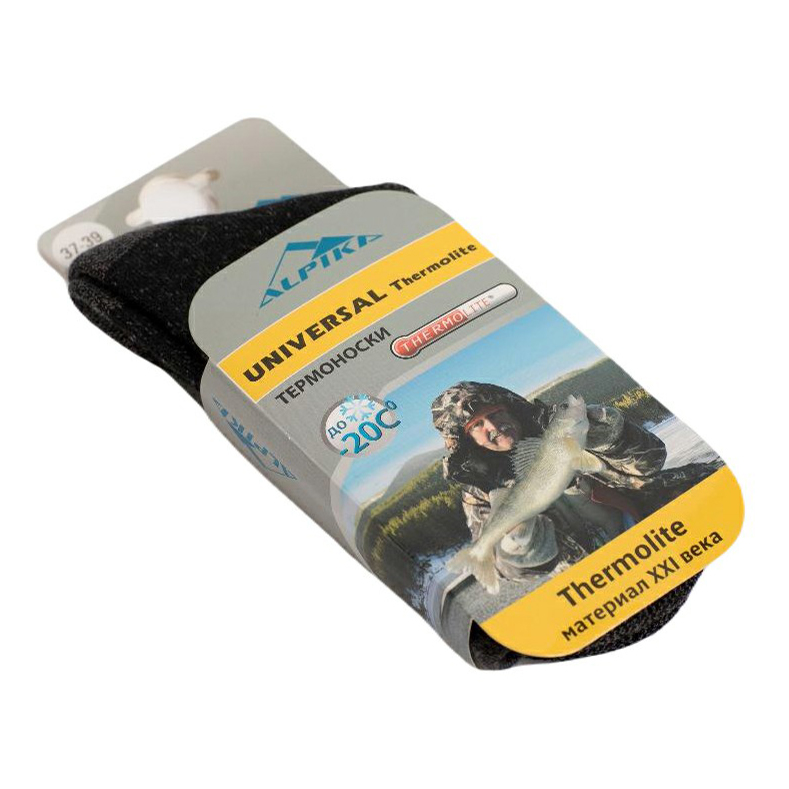 

Носки унисекс Alpika серые 43-45
