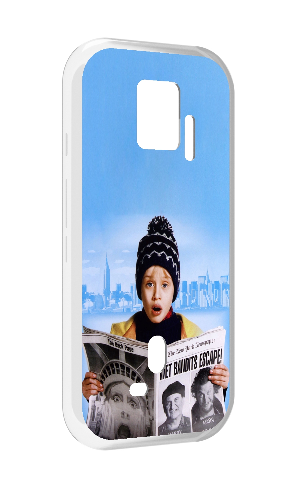 

Чехол MyPads один-дома-детский для ZTE Nubia Red Magic 7S Pro, Прозрачный, Tocco