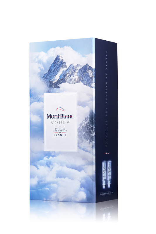 

Водка Mont Blanc 40% 1 л + Стопки 2 шт