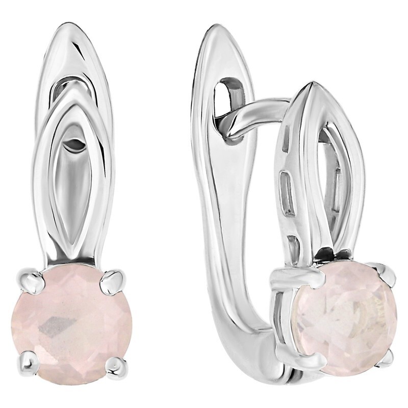 

Серьги из серебра с кварцем LAZURIT-ONLINE 7713WR, 7713WR