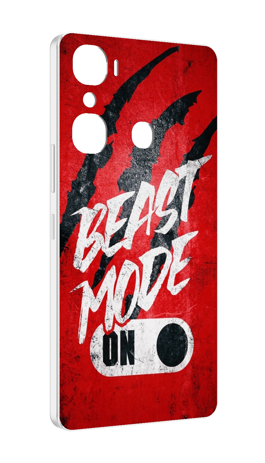 

Чехол MyPads BEAST inside You для Infinix Hot 12 Pro, Прозрачный, Tocco