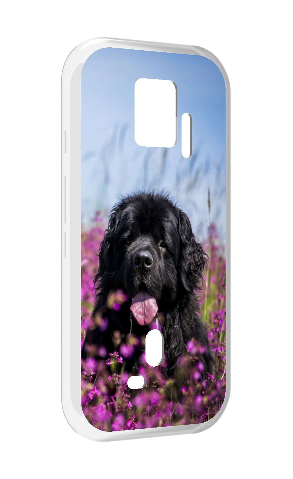 

Чехол MyPads ньюфаундлед для ZTE Nubia Red Magic 7S Pro, Прозрачный, Tocco