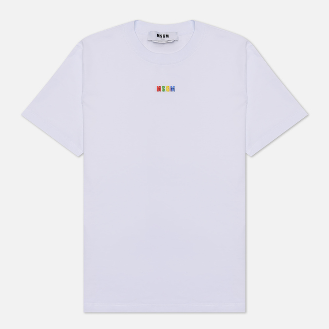 

Футболка женская MSGM 3341MDM196 227798 01 белая L, 3341MDM196 227798 01