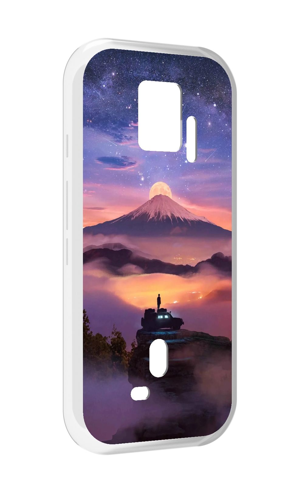 

Чехол MyPads ночь-в-горах для ZTE Nubia Red Magic 7S Pro, Прозрачный, Tocco