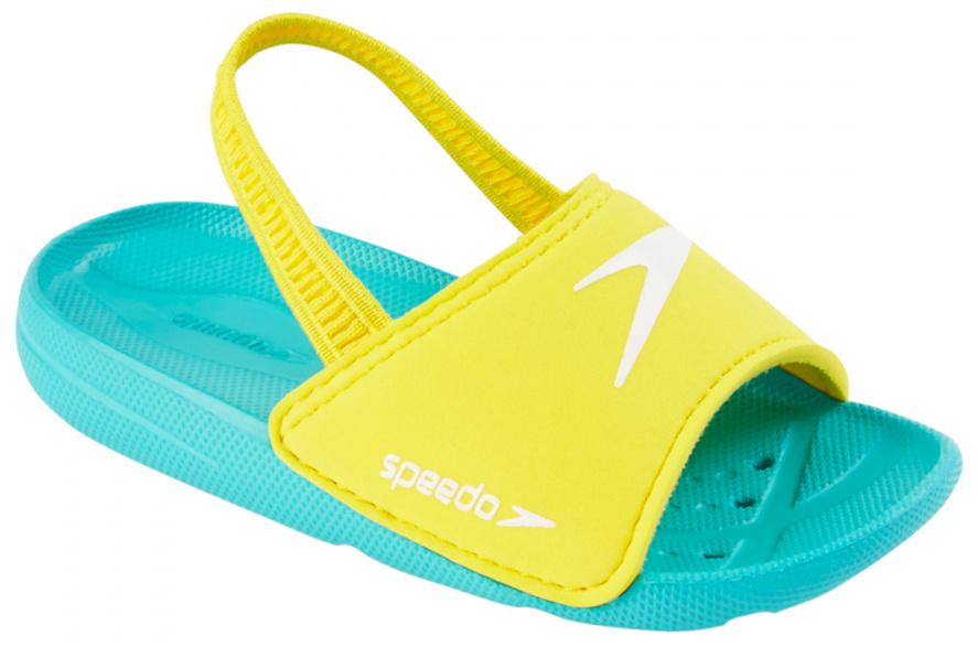 Сланцы Speedo Atami Sea Squad Slide Infant Голубой, р. 22