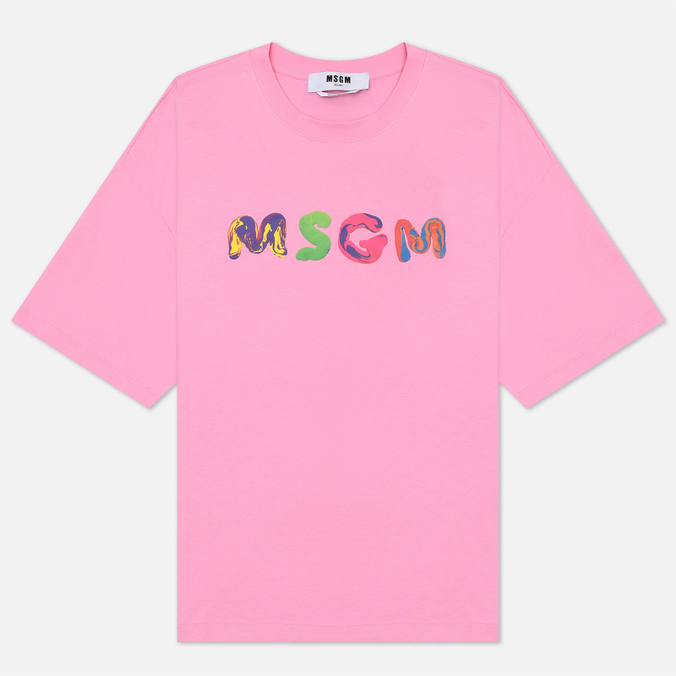 

Футболка женская MSGM 3341MDM177 227798 12 розовая XS, 3341MDM177 227798 12