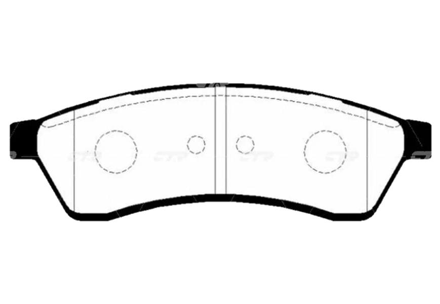 

Тормозные колодки Ctr CKKD9