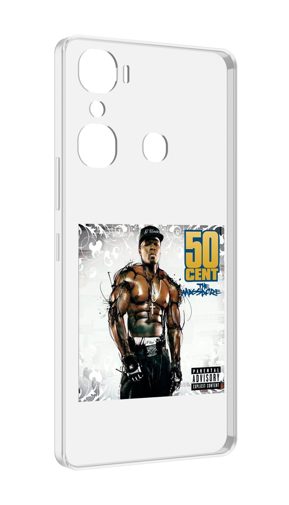 

Чехол MyPads 50 Cent - The Massacre для Infinix Hot 12 Pro, Прозрачный, Tocco
