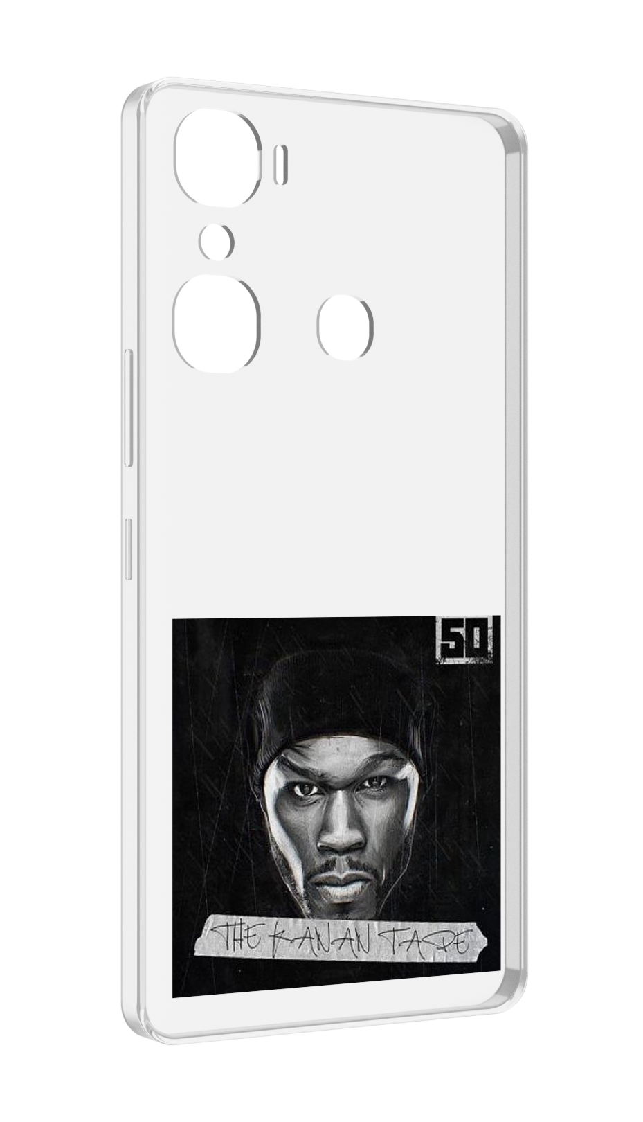 

Чехол MyPads 50 Cent - The Kanan Tape для Infinix Hot 12 Pro, Прозрачный, Tocco