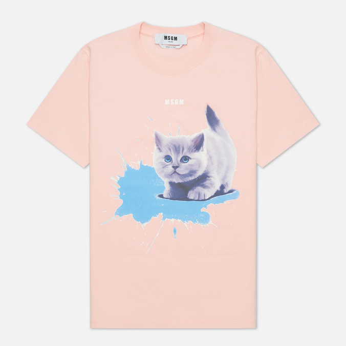 

Футболка женская MSGM 3241MDM163 227298 11 розовая XS, 3241MDM163 227298 11