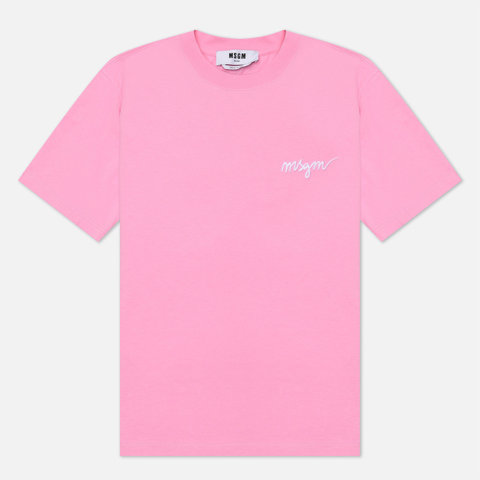 

Футболка женская MSGM 2000MDM540 200002 12 розовая XS, 2000MDM540 200002 12