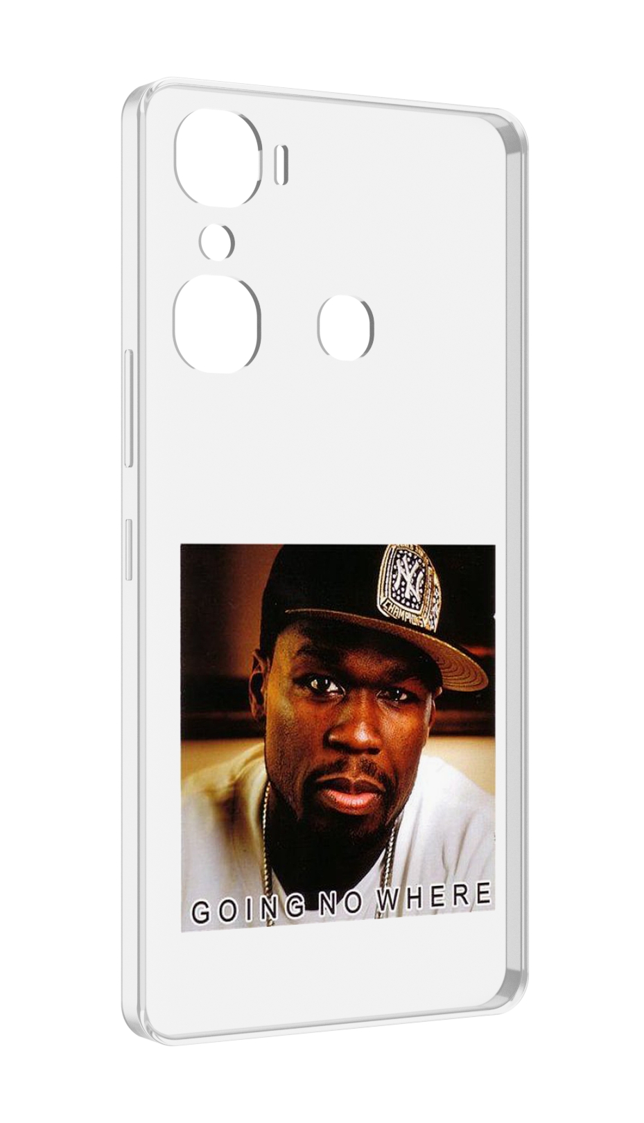 

Чехол MyPads 50 Cent - Going No Where для Infinix Hot 12 Pro, Прозрачный, Tocco