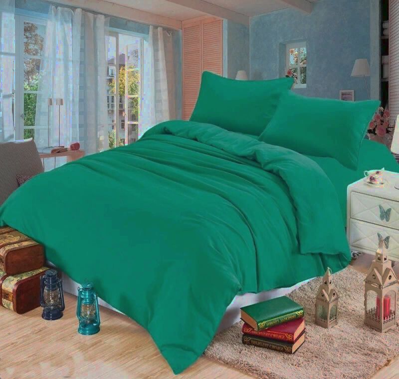 

Простыня Maktex из бязи на резинке 90x200x30 Зеленый, Простыни из бязи на резинке