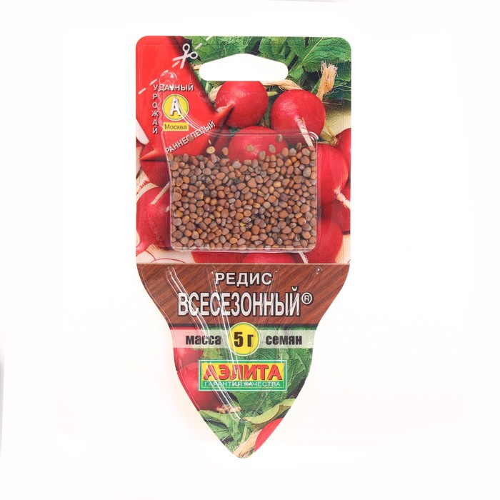 

Семена Редис "Всесезонный", сеялка, 5 г
