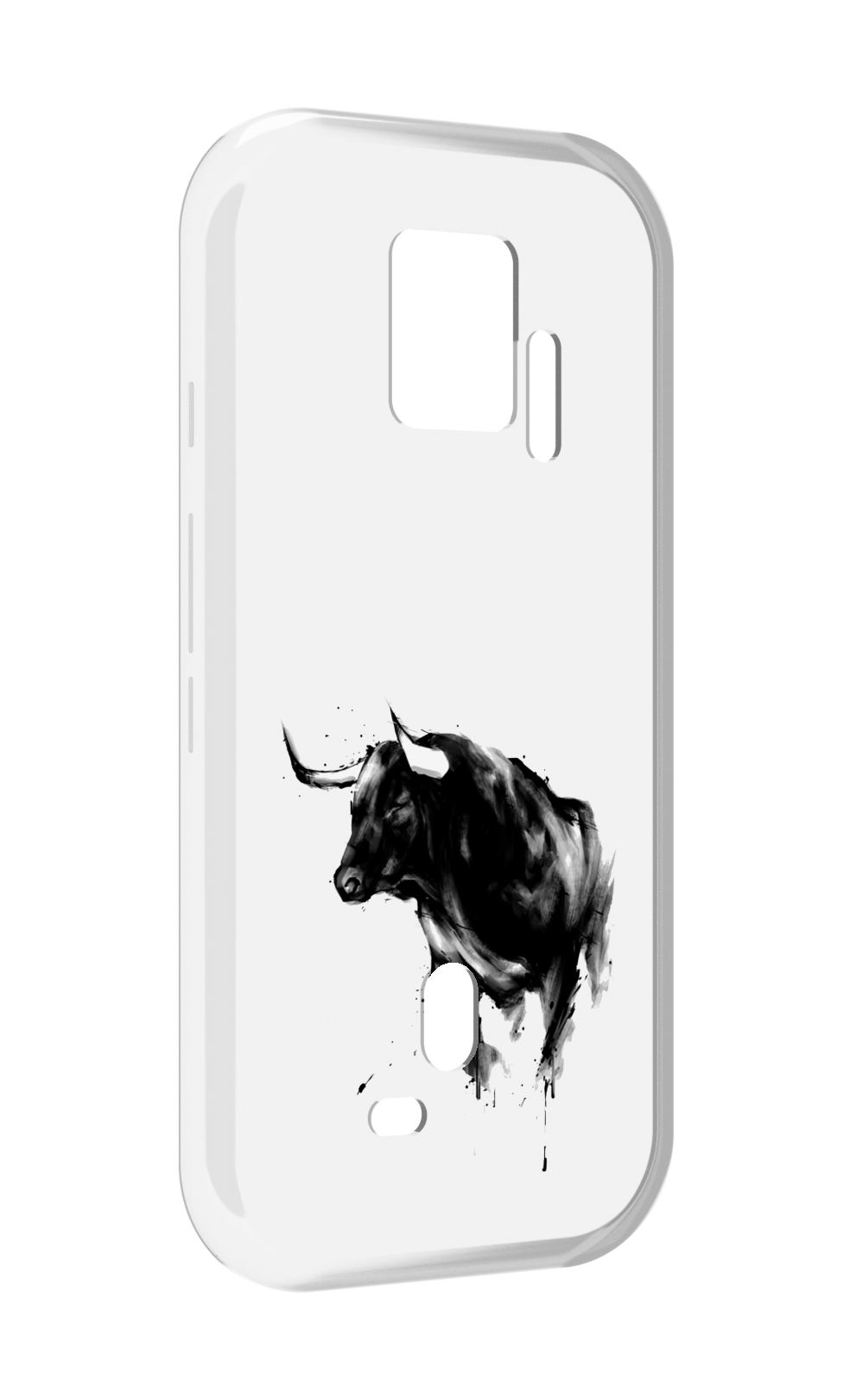 

Чехол MyPads бык для ZTE Nubia Red Magic 7S Pro, Прозрачный, Tocco
