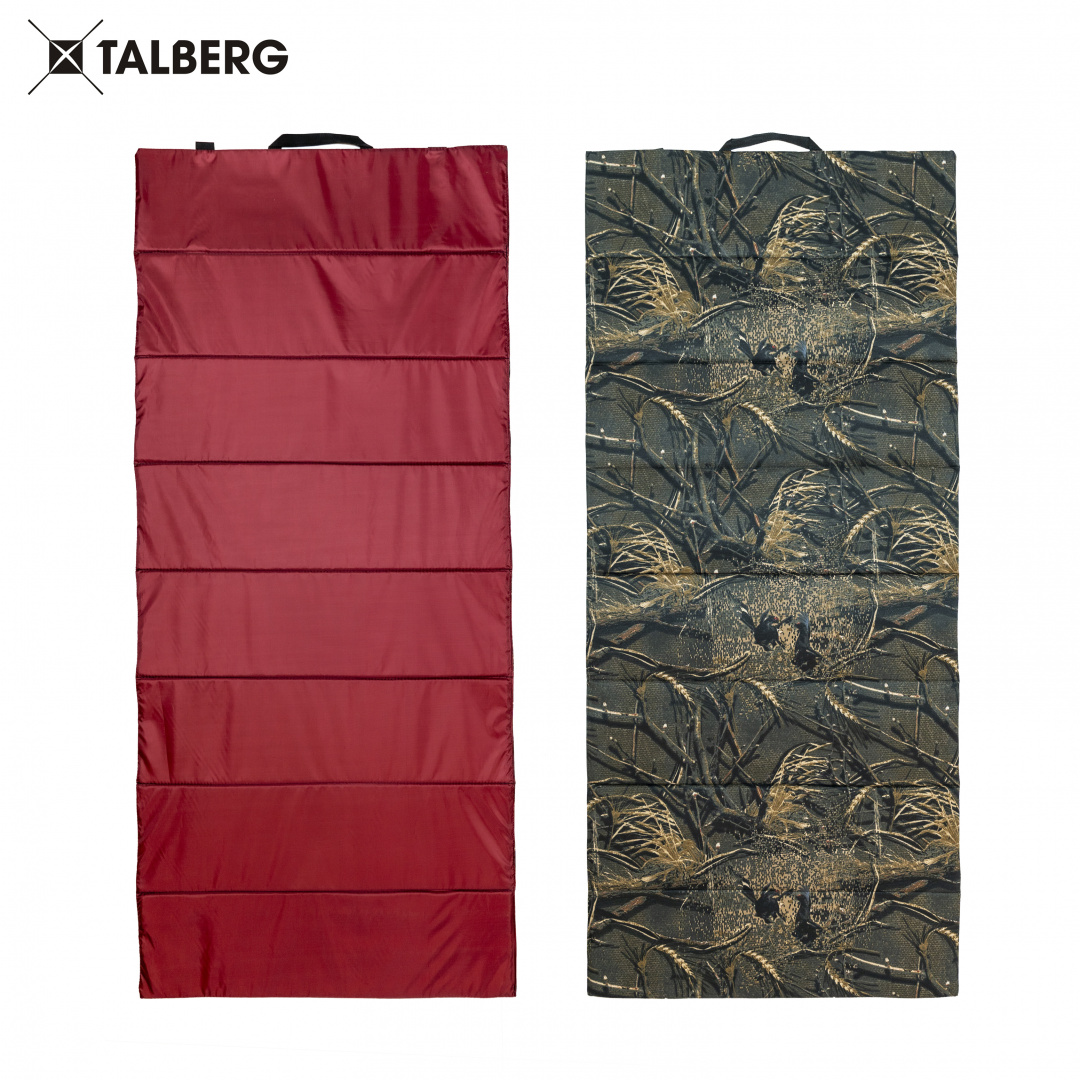 Коврик складной Talberg FOLDING CAMO MAT M 190x60x1 см камуфляж 1788₽