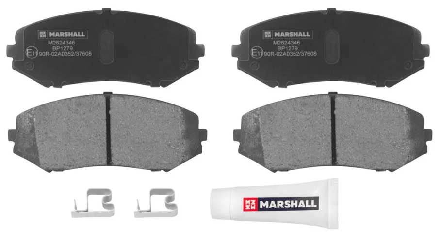 

Тормозные колодки MARSHALL Autoparts передние дисковые m2624346
