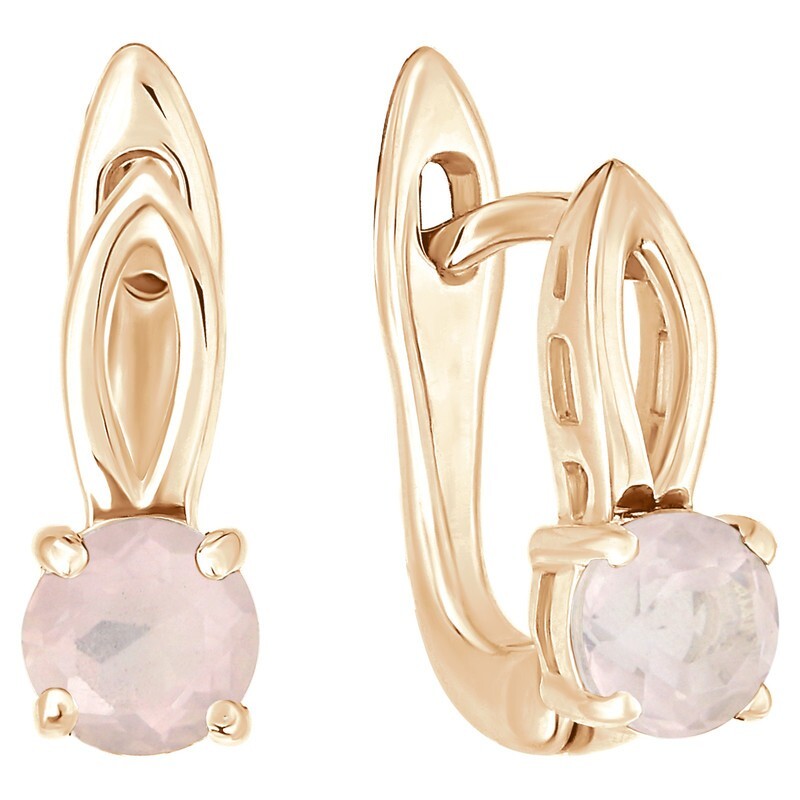 

Серьги из серебра с кварцем LAZURIT-ONLINE 7713PG, 7713PG