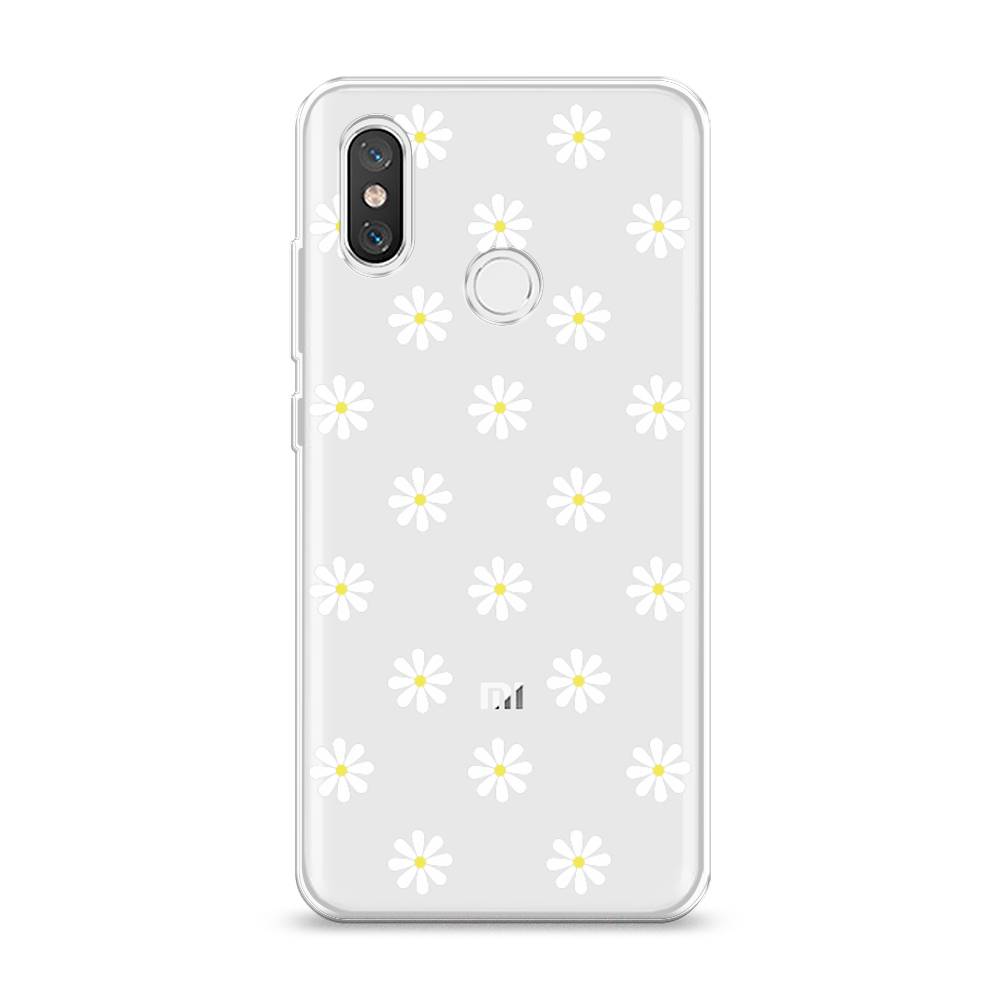 

Силиконовый чехол "Маленькие ромашки" на Xiaomi Mi 8, 33550-8