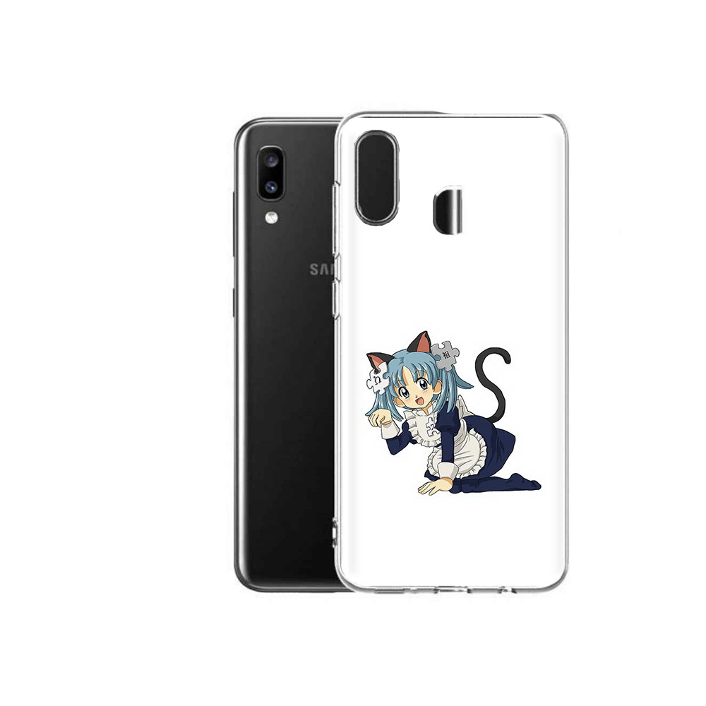 

Чехол MyPads Tocco для Samsung Galaxy A20 аниме3, Прозрачный, Tocco