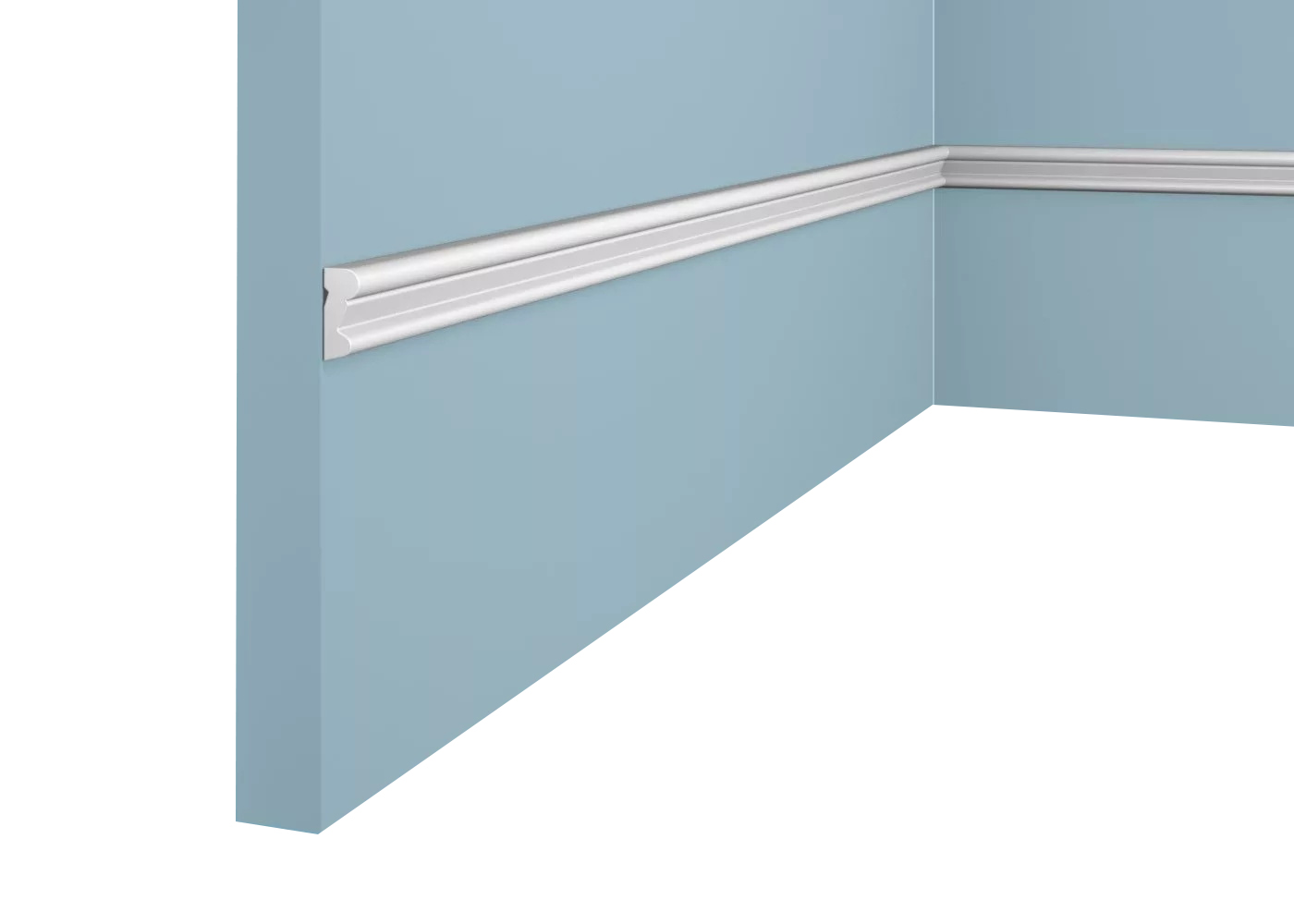 Молдинг COSCA М003, 19х8, 2000мм, экополимер