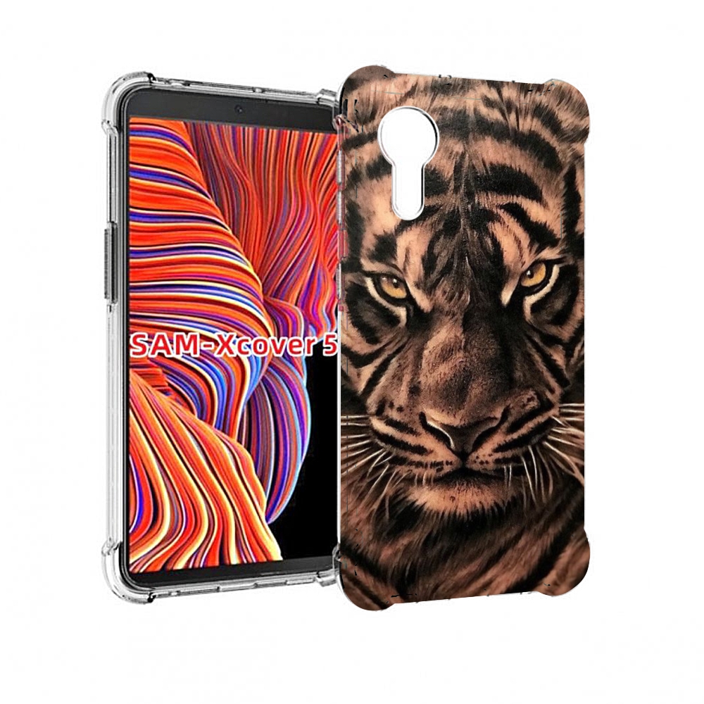 

Чехол MyPads злой-большой-тигр для Samsung Galaxy Xcover 5, Прозрачный, Tocco