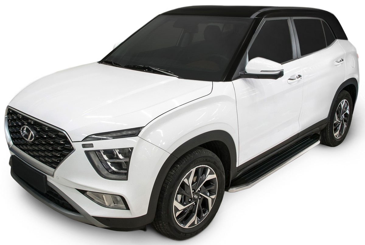 фото Пороги на автомобиль "premium" rival hyundai creta ii 2021-н.в., 173 см, a173alp.2314.1