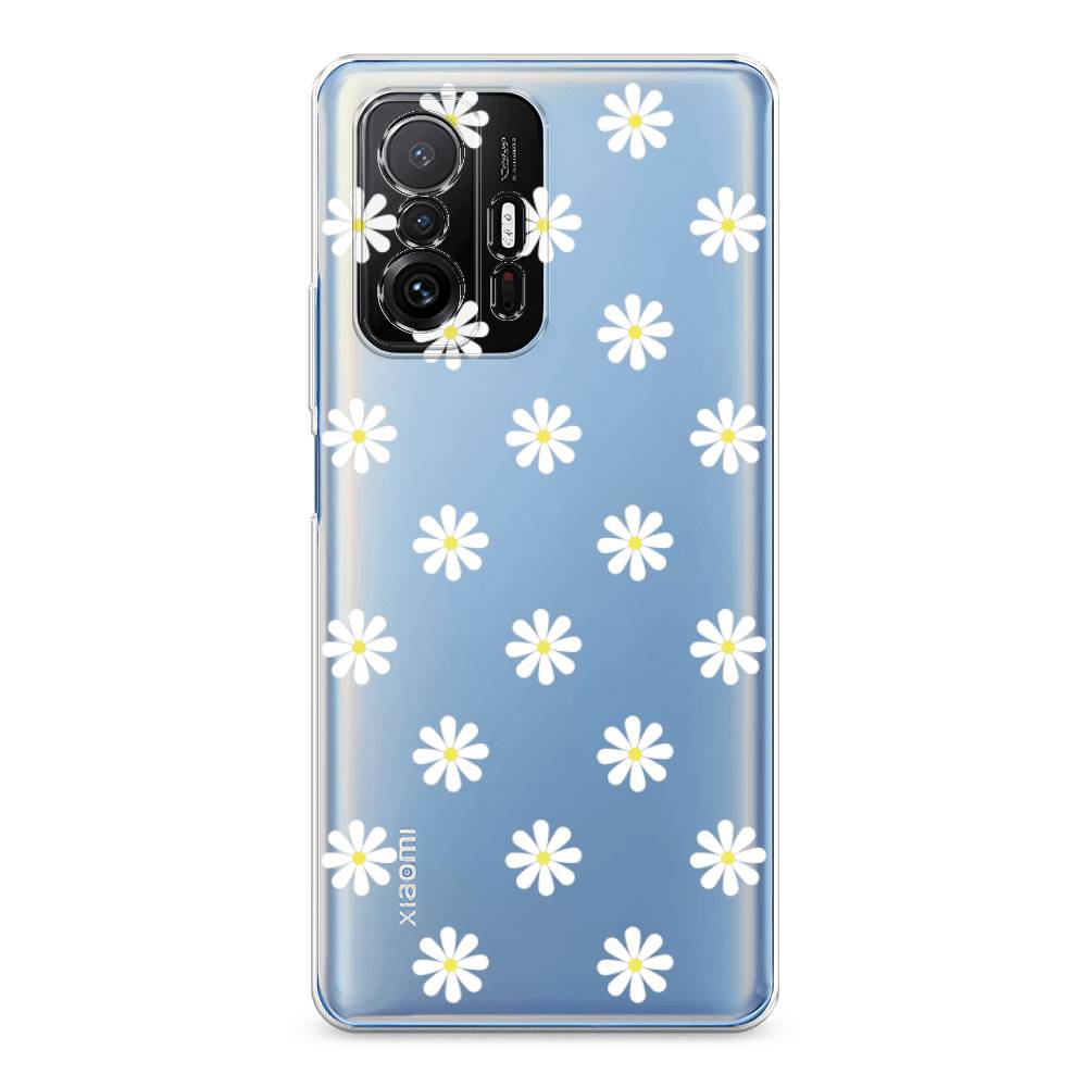 

Силиконовый чехол "Маленькие ромашки" на Xiaomi Mi 11T, 311250-8
