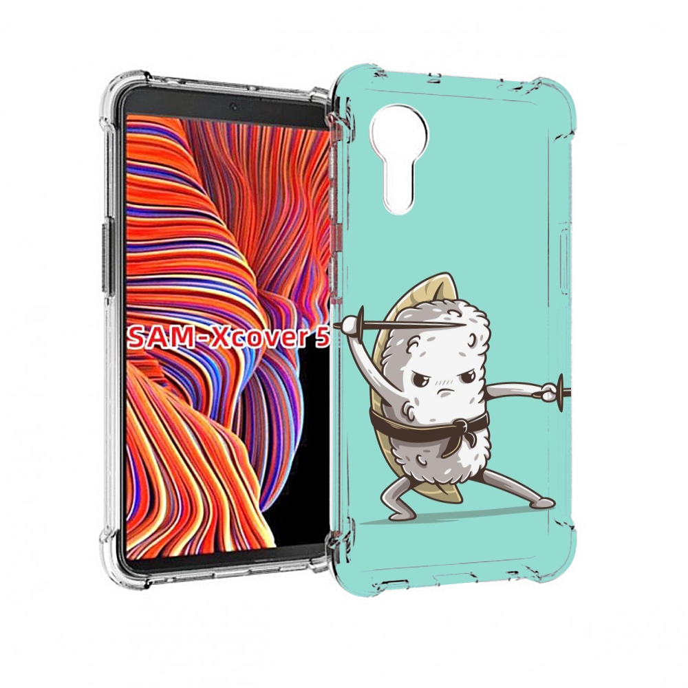 

Чехол MyPads злой суши детский для Samsung Galaxy Xcover 5, Прозрачный, Tocco