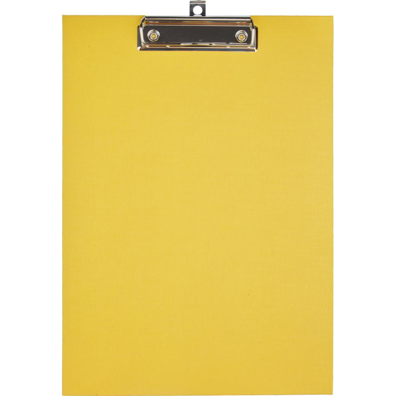 Папка-планшет для бумаг КОМУС A4 кибер желтый