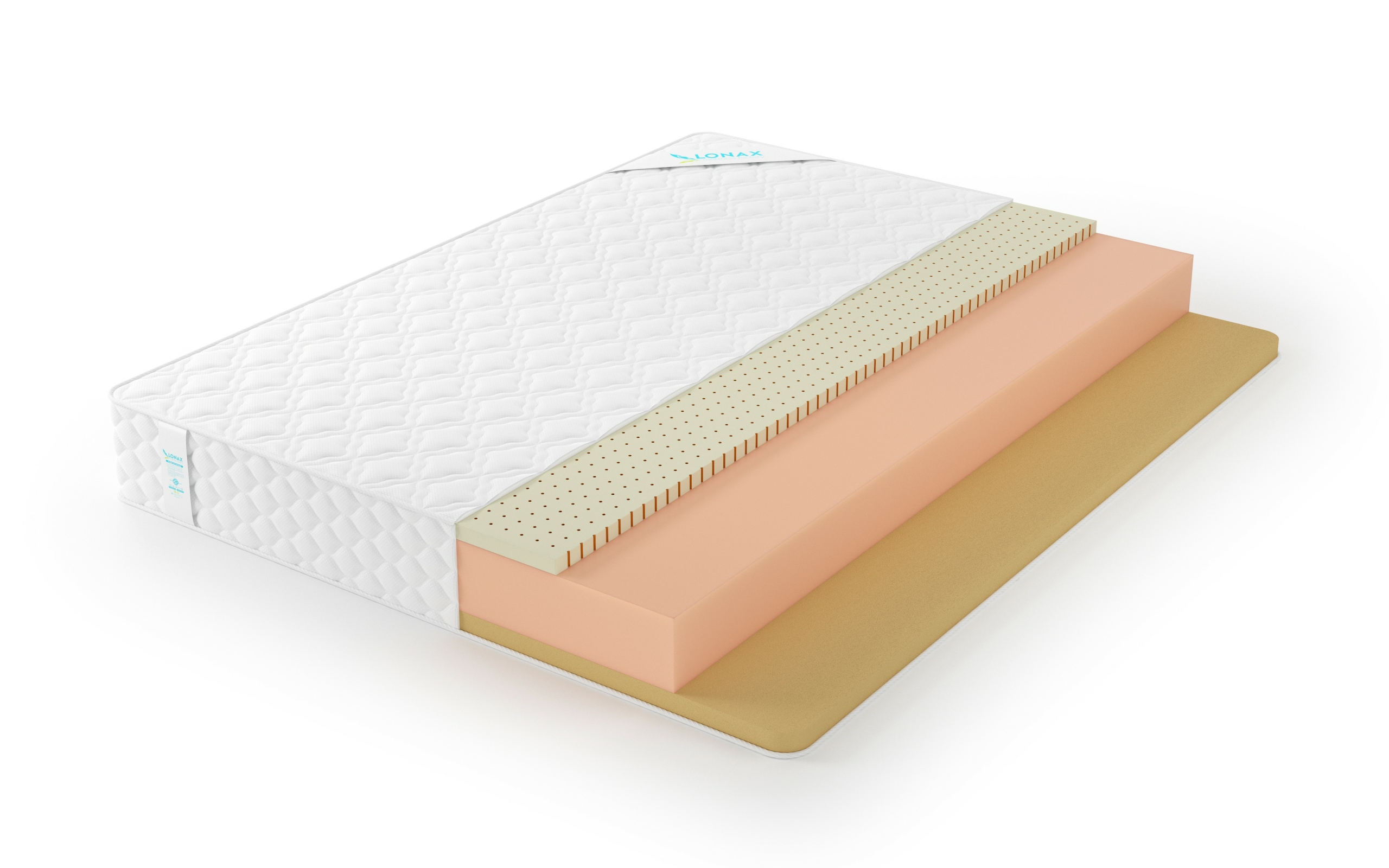 

Матрас Lonax Roll Memory Latex Mix 95x205, Roll Memory Latex Mix
