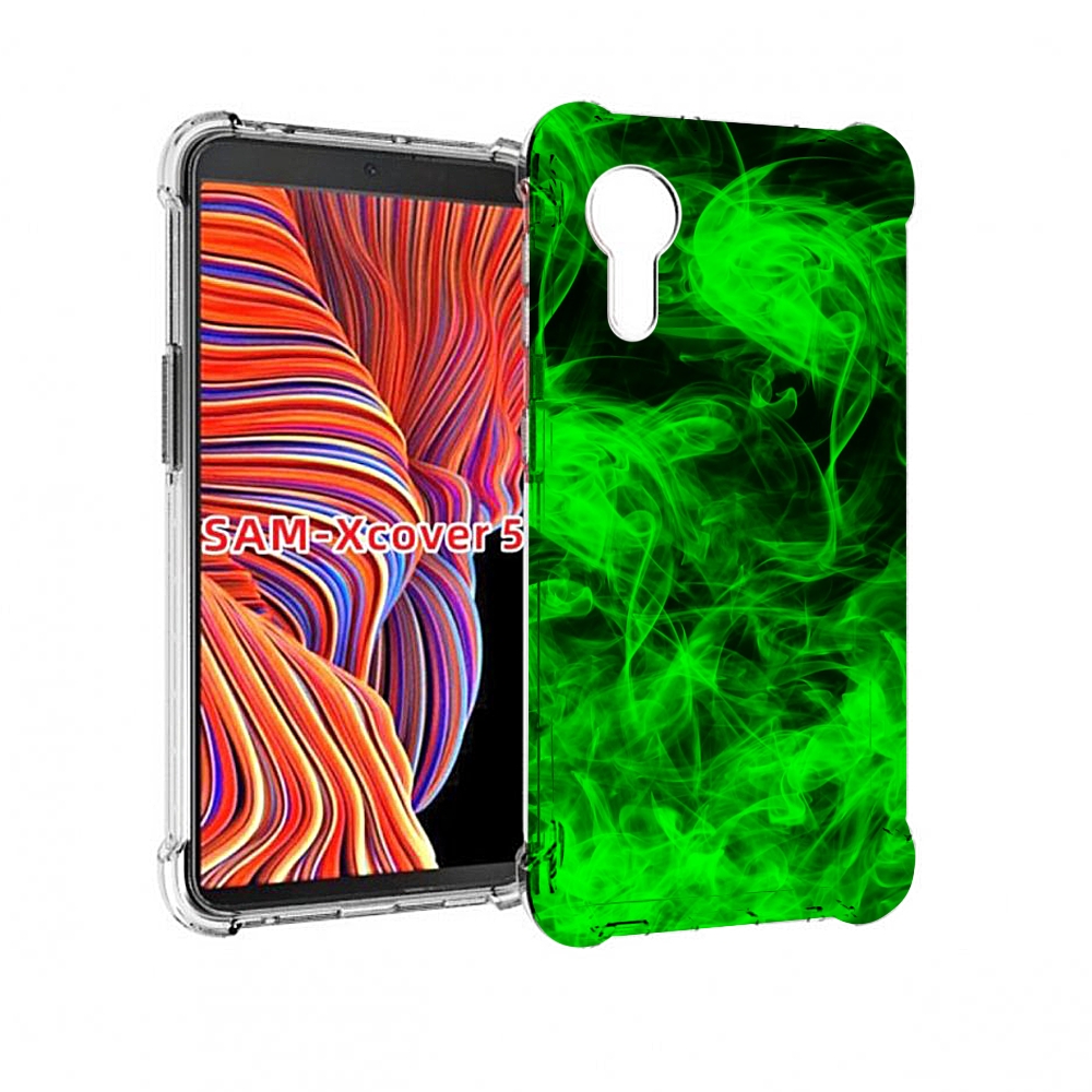 

Чехол MyPads зеленый-дымок для Samsung Galaxy Xcover 5, Прозрачный, Tocco