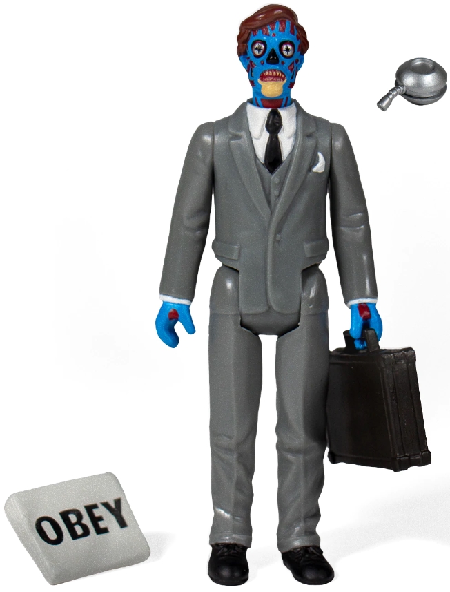 фото Фигурка reaction figure they live: male ghoul (9 см) super7