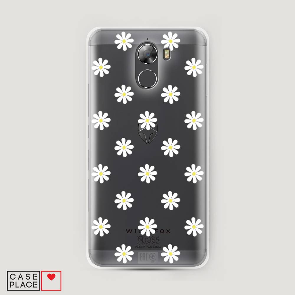 

Силиконовый чехол "Маленькие ромашки" на Wileyfox Swift 2, 210350-8