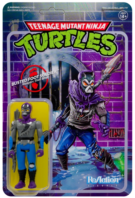 

Фигурка ReAction Figure Teenage Mutant: Ninja Turtles – Wave 3 – Damaged Foot Soldier 9 см