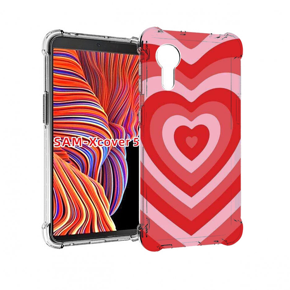 

Чехол MyPads завораживающее сердце женский для Samsung Galaxy Xcover 5, Прозрачный, Tocco
