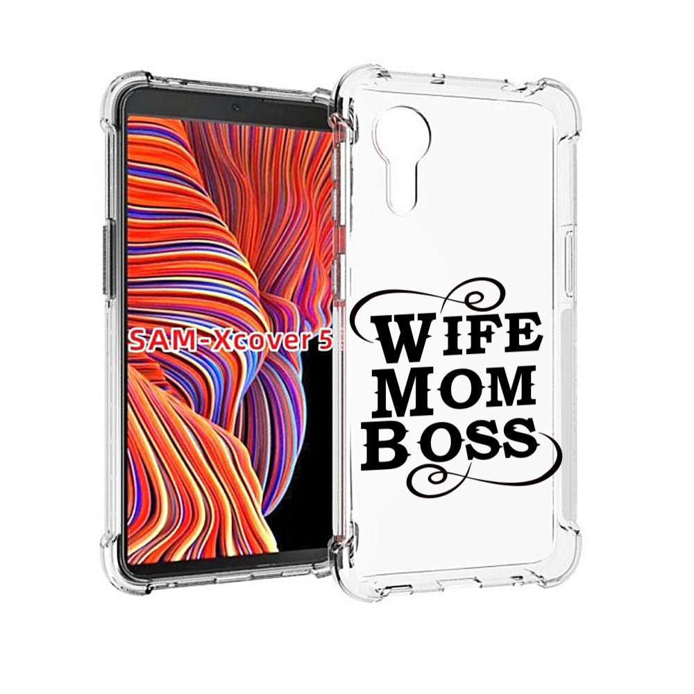 

Чехол MyPads жена-мама-босс для Samsung Galaxy Xcover 5, Прозрачный, Tocco