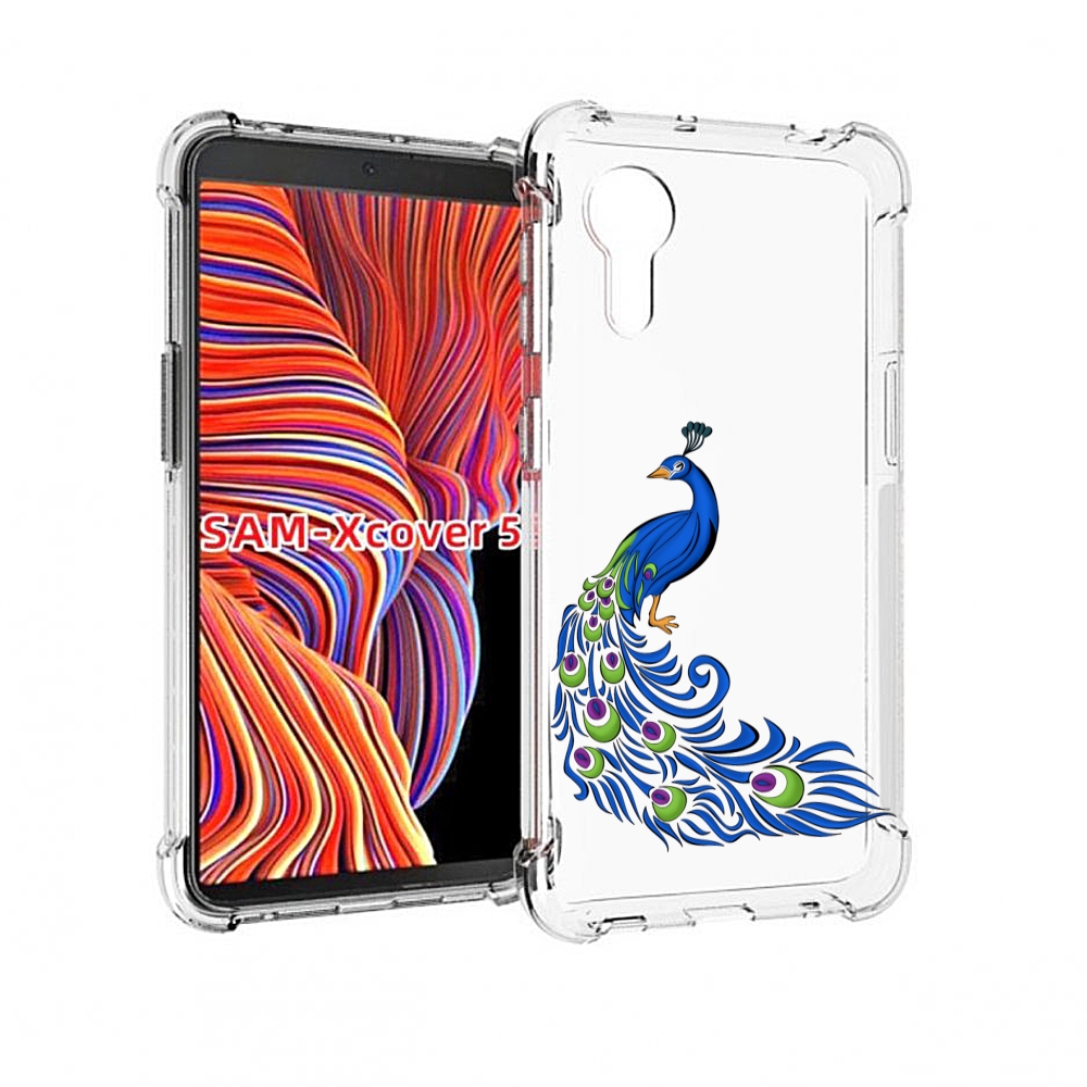 

Чехол MyPads жарптица-голубая для Samsung Galaxy Xcover 5, Прозрачный, Tocco