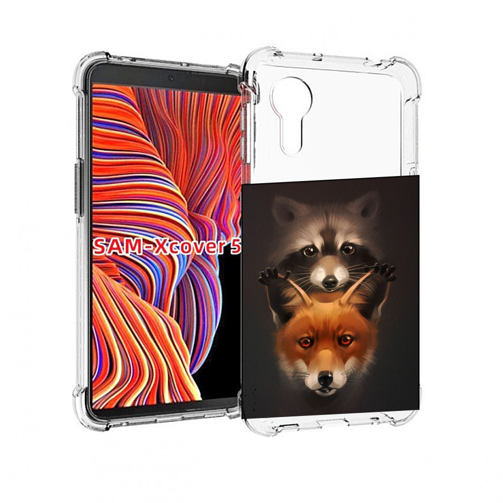 

Чехол MyPads енотик-лисенок для Samsung Galaxy Xcover 5, Прозрачный, Tocco