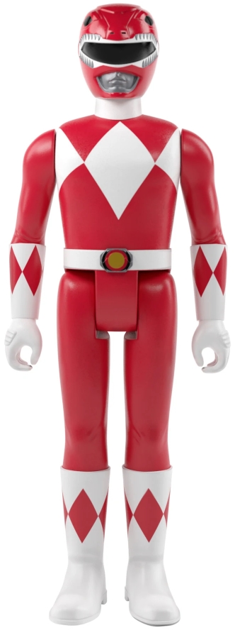 Фигурка ReAction Figure Mighty Morphin: Power Rangers Wave 1 – Red Ranger (9 см)