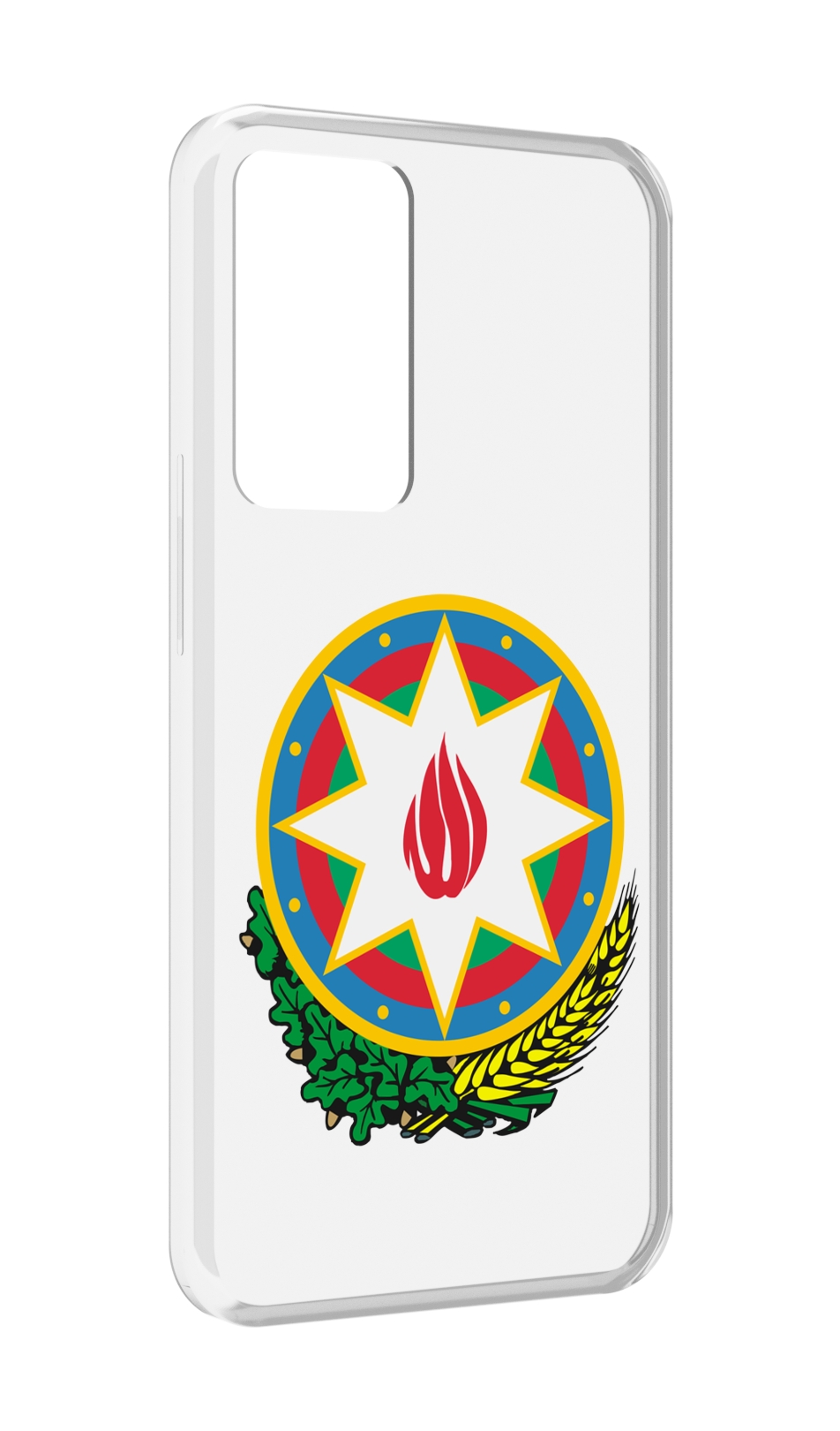 

Чехол MyPads герб-азербаиджан-2 для OPPO Reno 8 Lite, Прозрачный, Tocco