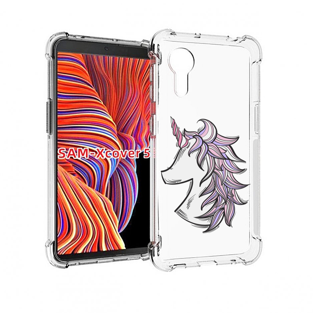 

Чехол MyPads единорог-рисунок для Samsung Galaxy Xcover 5, Прозрачный, Tocco